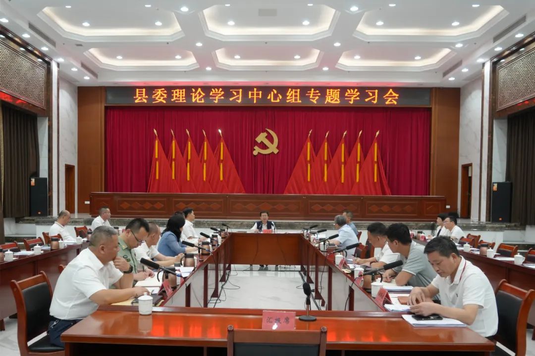 海丰县委理论学习中心组举行学习会 深入学习习近平总书记视察广东重要讲话重要指示精  ...