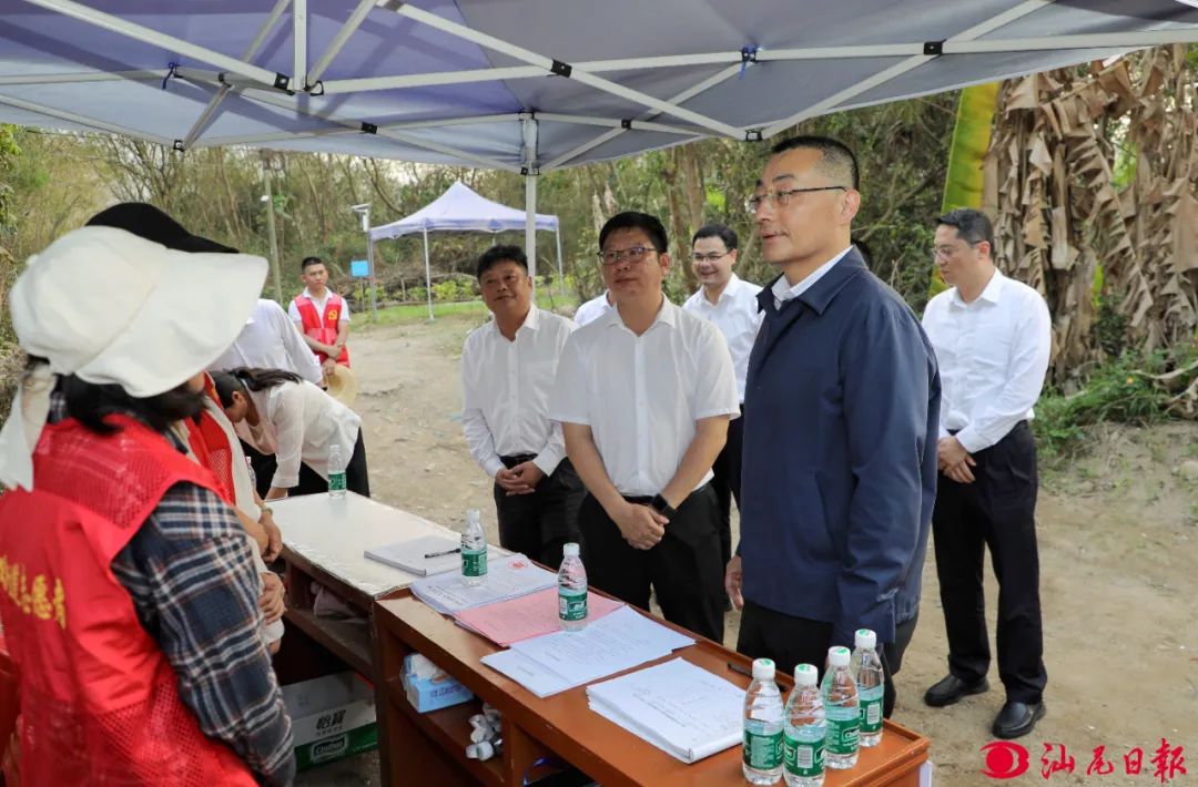 逯峰督导检查森林防灭火工作和绿美汕尾生态建设时强调