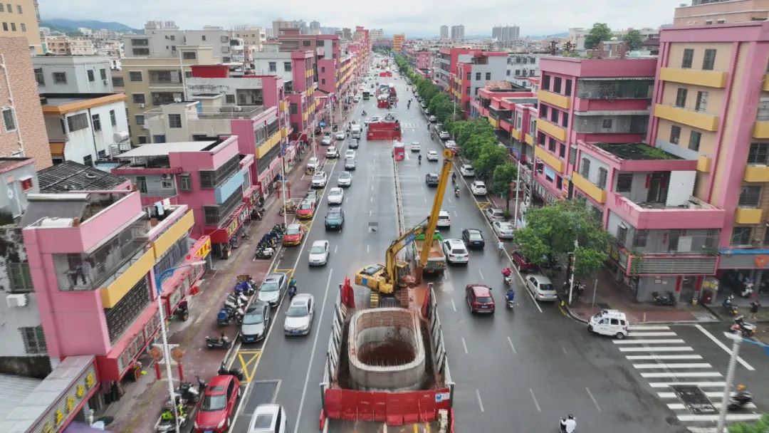 海丰县排水防涝(海绵城市)二期三标段工程顺利推进